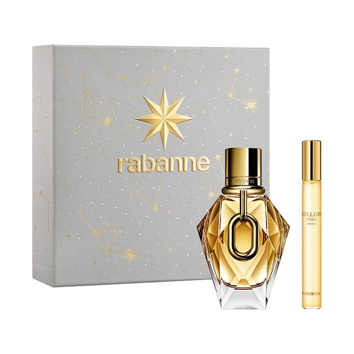 Paco Rabanne Million Gold For Her Set (Apa de parfum 50ml + Lotiune de corp 100ml)