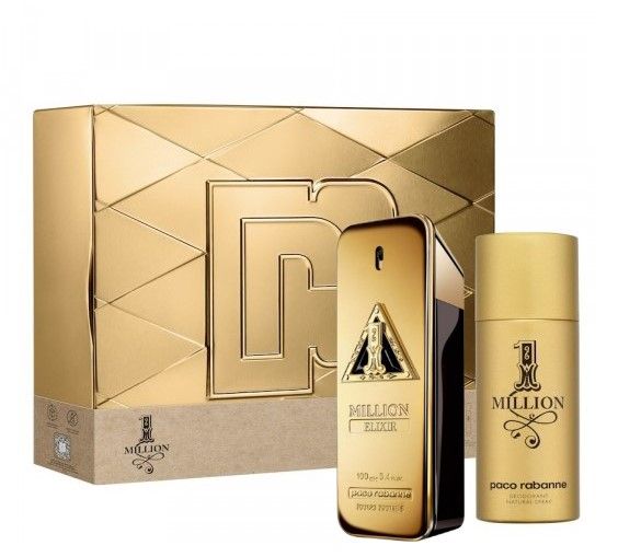 Paco Rabanne One Million Elixir Set (Apa de parfum 100ml + Deodorant Spray 150ml)