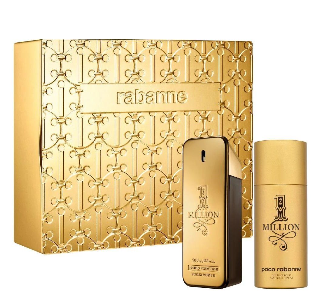 Paco Rabanne One Million Set (Apa de toaleta 100ml + Deodorant Spray 150ml)