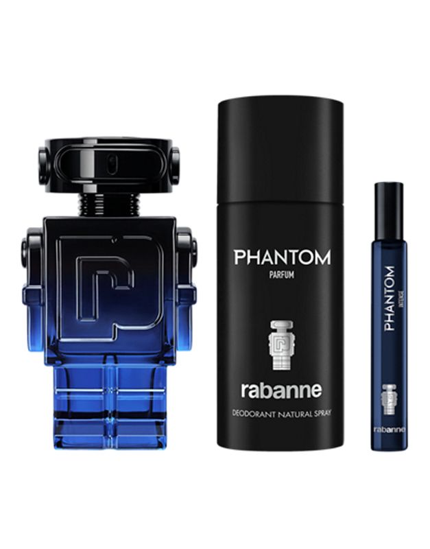Paco Rabanne Phantom Intense Set (Apa de parfum 100ml + Apa de parfum 10ml + Deodorant Spray 150ml)