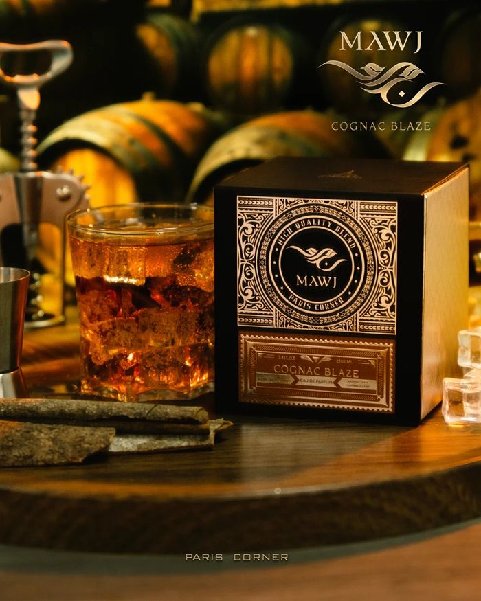 Paris Corner Mawj Cognac Blaze Apa de parfum Unisex 100ml