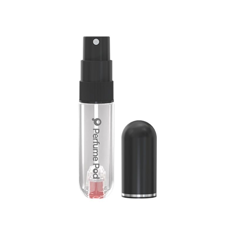 Perfume Pod Pure Black Recipient reincarcabil pentru parfum cu atomizor 5ml