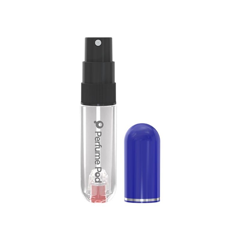 Perfume Pod Pure Blue Recipient reincarcabil pentru parfum cu atomizor 5ml