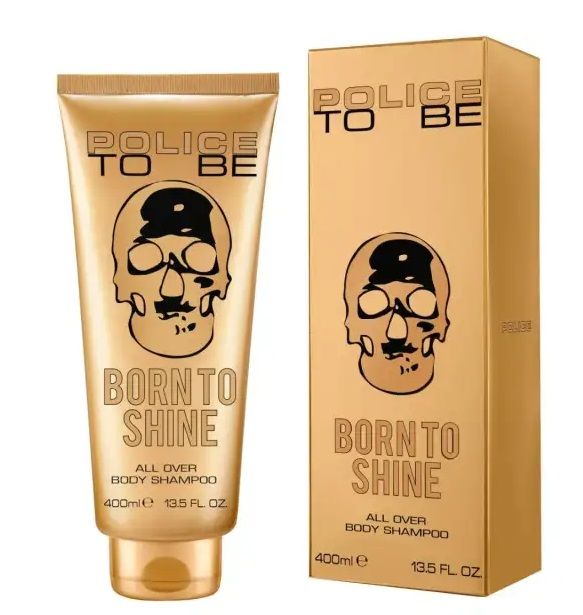 Police To Be Born To Shine Man Gel de dus si sampon 400ml