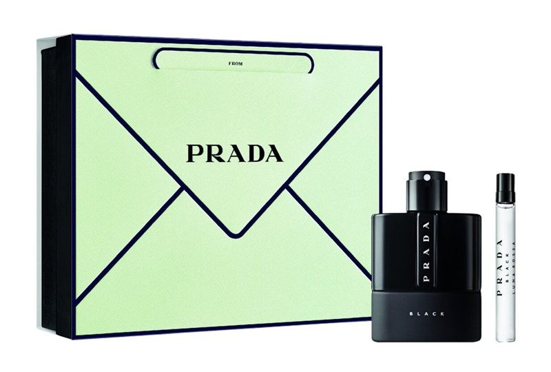 Prada Luna Rossa Black Set (Apa de parfum 100ml + Apa de parfum 10ml)