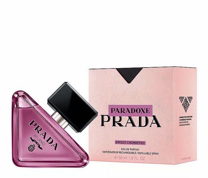 Prada Paradoxe Sweet Chemistry Apa de parfum reincarcabila 50ml ambalaj