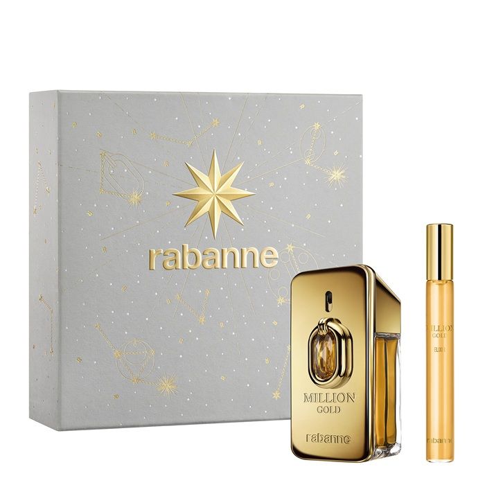 Rabanne One Million Gold Elixir Set (Apa de parfum 50ml + Apa de parfum 10ml)