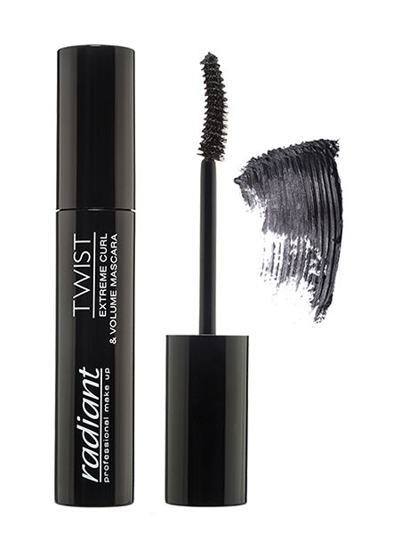 Radiant Mascara Twist Extreme Curl&Volume 01 Black 14ml