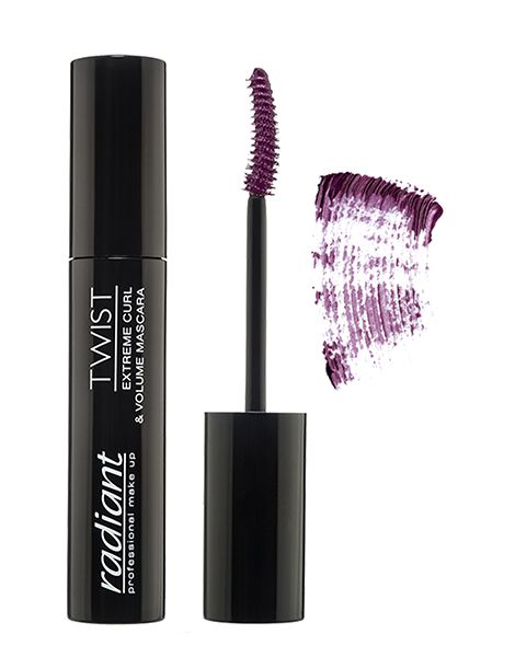 Radiant Mascara Twist Extreme Curl&Volume 02 Damson 14ml