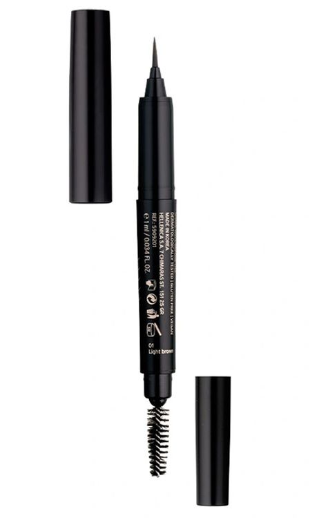 Radiant Pen Wizard Tattoo Tus pentru sprancene 1 Light Brown 1ml