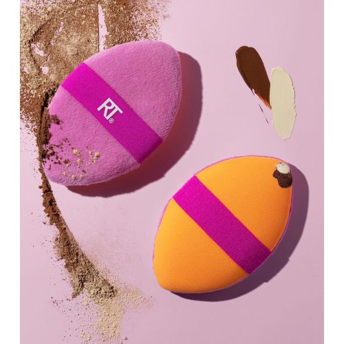 Real Techniques Beauty Blender 2in1 Powder Puff Burete Machiaj