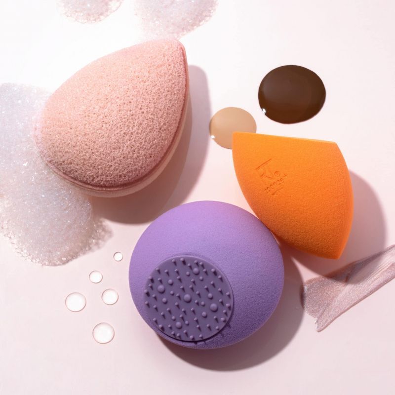 Real Techniques Beauty Blender Glow Radiance Complexion Set 3 x Burete Machiaj