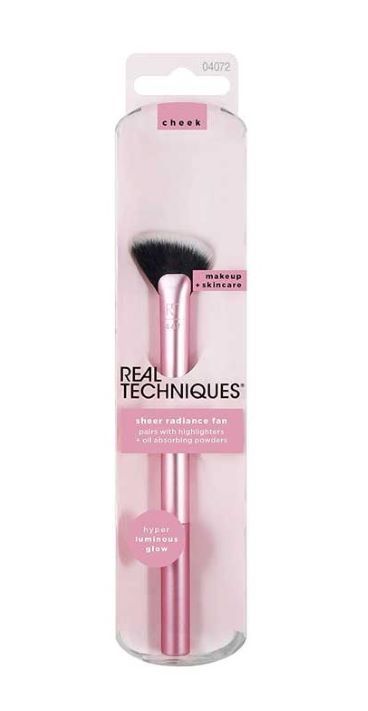 Real Techniques Pensula Cheek Sheer Radiance Fan Brush