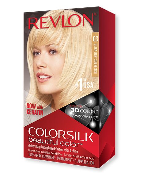 Revlon Vopsea de Par Colorsilk 03 Ultra Light Sun Blonde