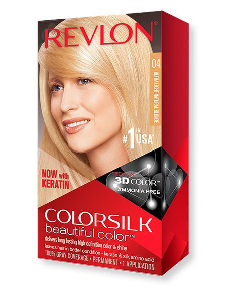 Revlon Vopsea de Par Colorsilk 04 Ultra Light Blonde