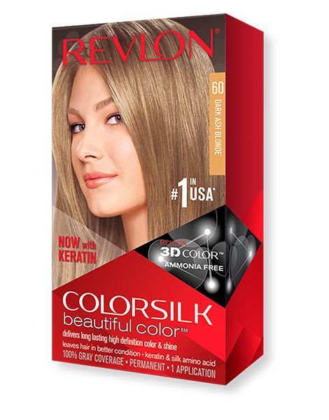 Revlon Vopsea de Par Colorsilk 60 Dark Ash Blonde