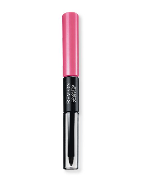 Revlon Colorstay Overtime Ruj Rezistent 490 For Keeps Pink 2ml + Top Coat 2ml