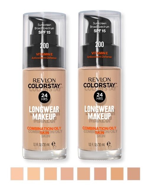 Revlon Pachet 2XFond de Ten ColorStay Ten Gras/Combinat 30ml