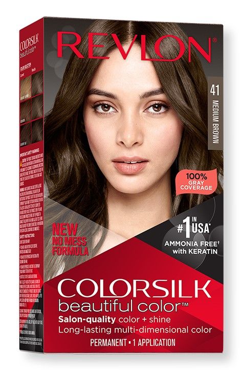 Revlon Vopsea de Par Colorsilk 41 Medium Brown