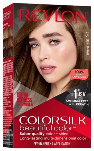 Revlon Vopsea de Par Colorsilk 51 Light Brown