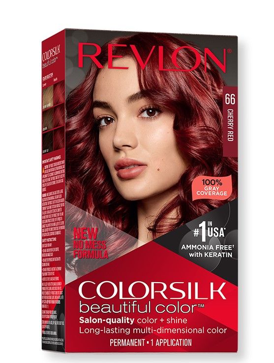 Revlon Vopsea de Par Colorsilk 66 Cherry Red