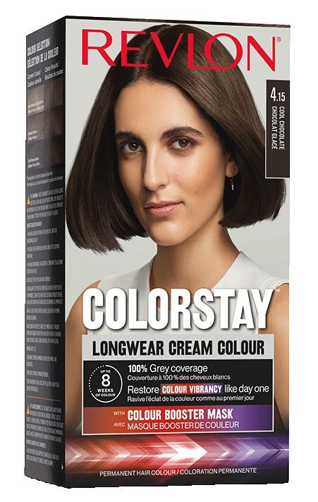 Revlon Vopsea de par Colorstay Longwear Cream Colour 4.15 Cool Chocolate 165ml