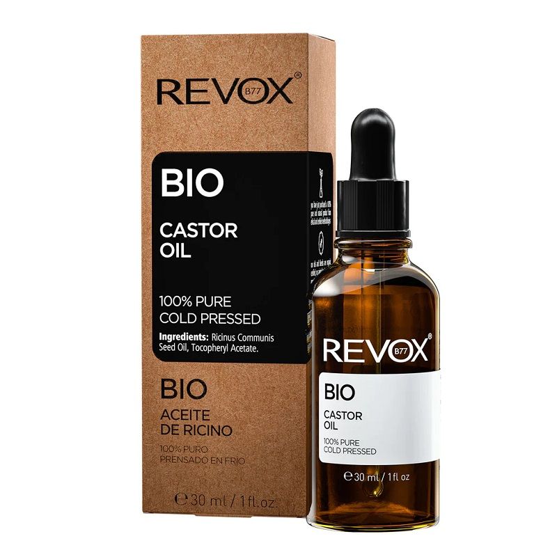 Revox Bio Castor Oil 100% Pure Cold Pressed Ulei de ricin 30ml