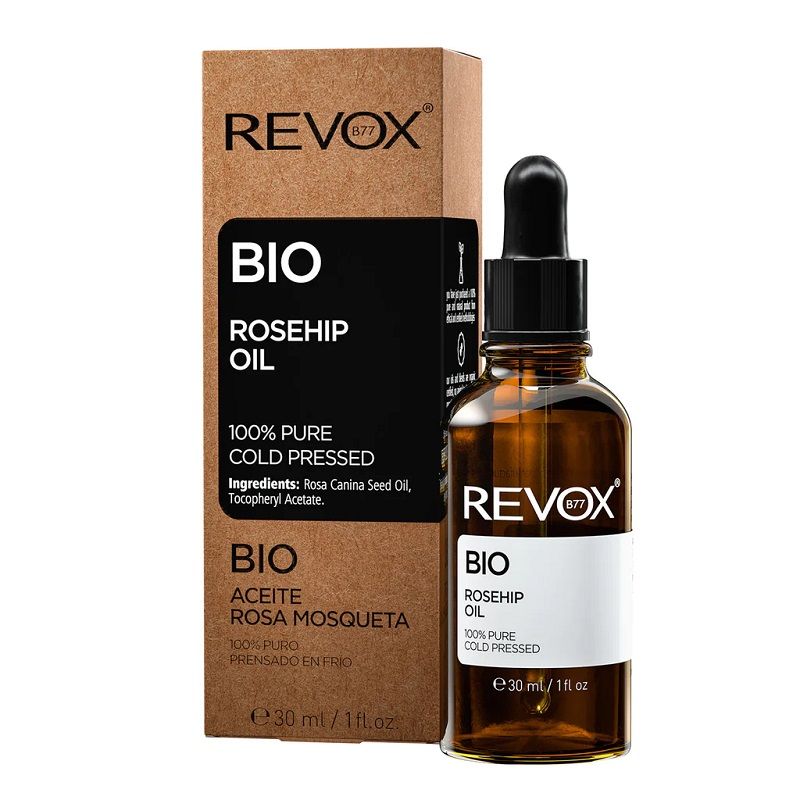 Revox Bio Rosehip Oil 100% Pure Cold Pressed Ulei de macese 30ml