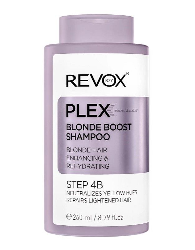 Revox Hair Plex Blonde Boost Shampoo Step 4B Sampon par blond 260ml
