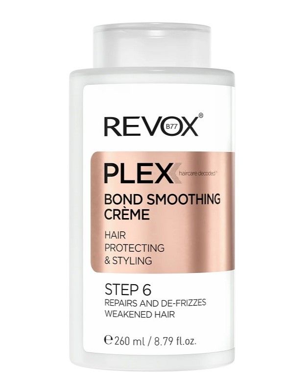 Revox Hair Plex Bond Smoothing Creme Tratament Leave-in Step 6 260ml