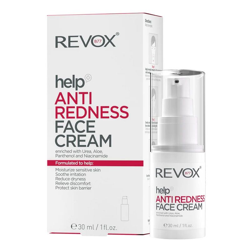 Revox Help Anti-Redness Face Cream Crema anti-roseata 30ml