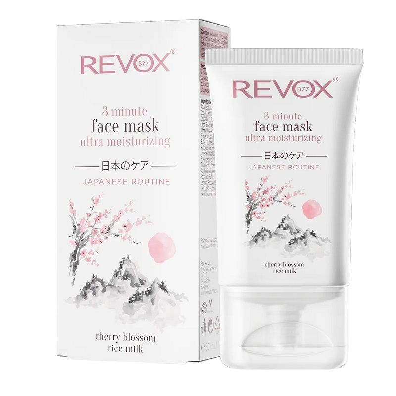 Revox Japanese Routine 3 Minutes Ultra Moisturizing Face Mask Masca hidratanta 30ml
