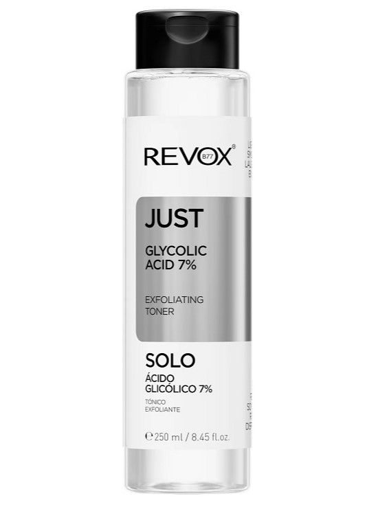 Revox Just Glycolic Acid 7% Exfoliating Toner Lotiune tonica exfolianta 250ml