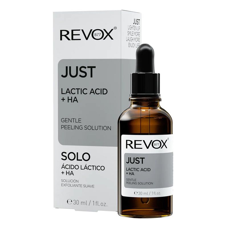 Revox Just Lactic Acid + HA Gentle Peeling Solution Ser exfoliant 30ml