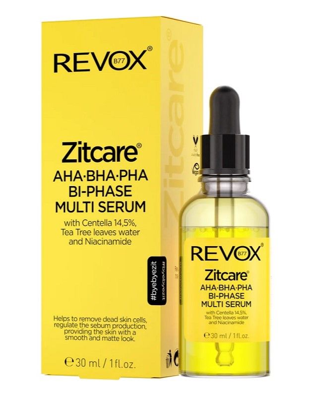 Revox Zitcare AHA BHA PHA Multi Serum Ser Ten acneic 30ml