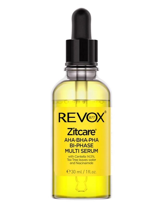 Revox Zitcare AHA BHA PHA Bi-Phase Multi Serum Ser bifazic Ten acneic 30ml