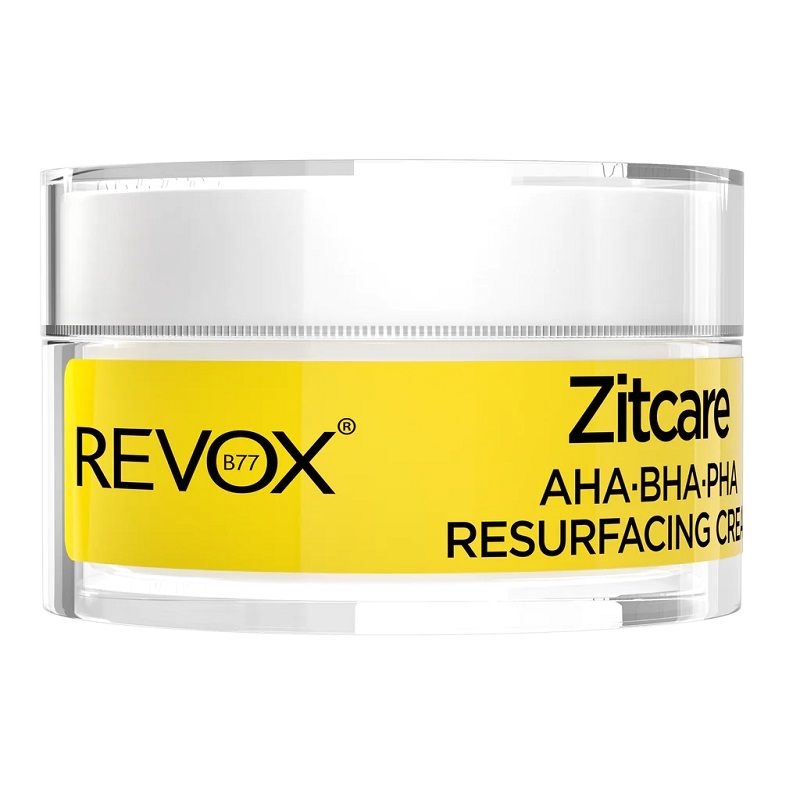 Revox Zitcare AHA BHA PHA Resurfacing Cream Crema Ten acneic 50ml