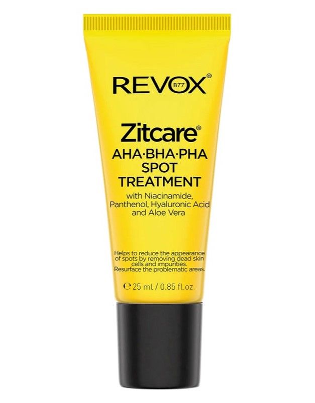 Revox Zitcare AHA BHA PHA Spot Treatment Tratament noapte Ten acneic 25ml
