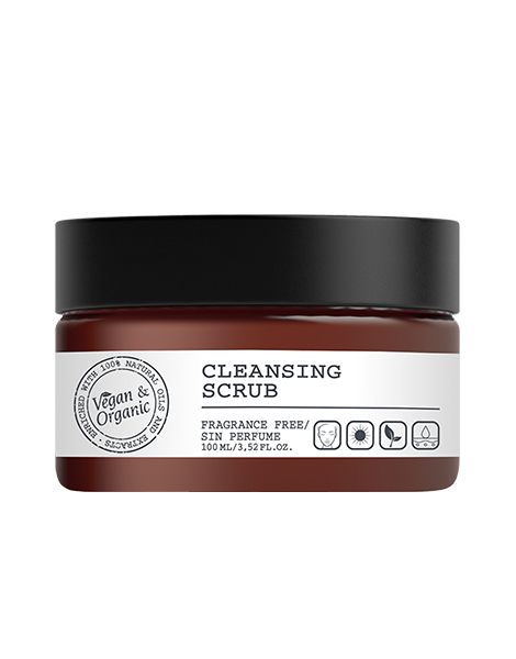 Revuele Natural Line Cleansing Scrub Crema Exfolianta pentru Ten Sensibil 100ml
