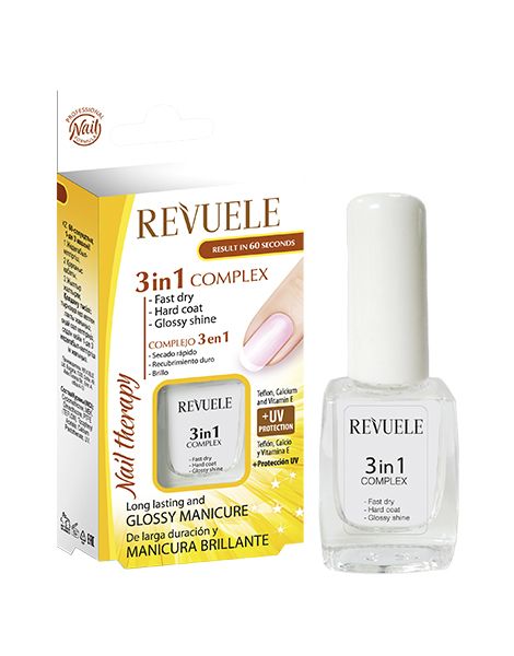 Revuele Nail Therapy 3in1 Complex Lac de unghii Tratament 10ml