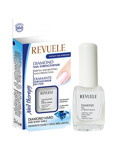 Revuele Nail Therapy Diamond Nail Strengthener Lac de unghii Tratament 10ml