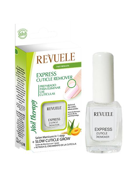 Revuele Nail Therapy Express Cuticle Remover Lac de unghii Tratament 10ml