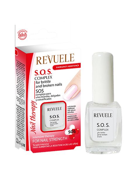 Revuele Nail Therapy SOS Complex Lac de unghii Tratament 10ml