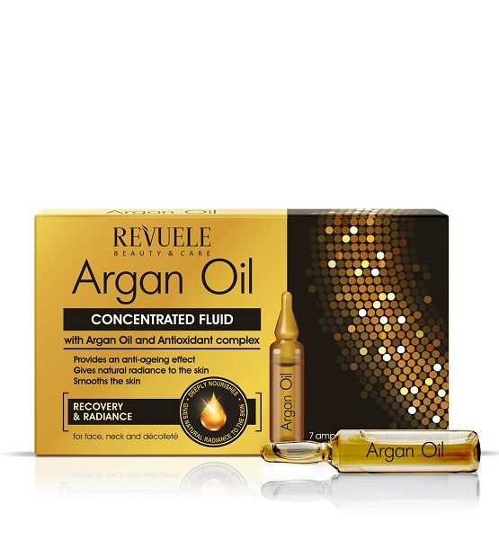 Revuele Argan Oil Concentrated Fluid Ser antirid fiole 7x2ml