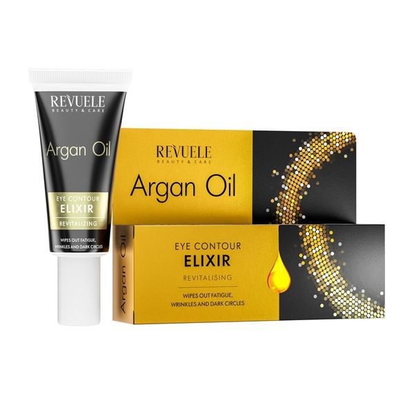 Revuele Argan Oil Eye Contour Elixir Revitalizing Cream Crema de Ochi Antirid 25ml