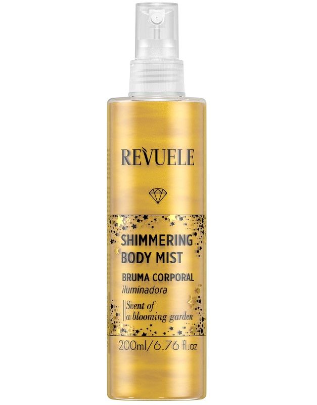 Revuele Gold Shimmering Body Mist Spray pentru Corp 200ml