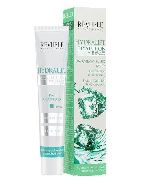 Revuele Hydralift Hyaluron Day Cream-Fluid SPF15 Crema de zi antirid 50ml