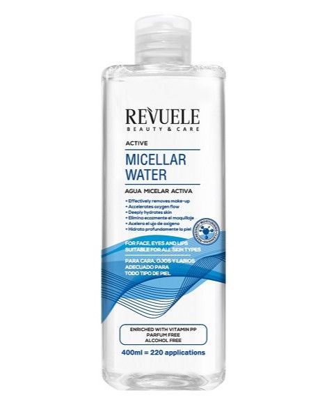 Revuele Micellar Water Active Apa micelara pentru Toate Tipurile de Ten 400ml