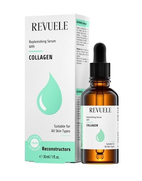 Revuele Ser Antirid CYS Replenishing Serum cu Colagen pentru Toate Tipurile de Ten 30ml