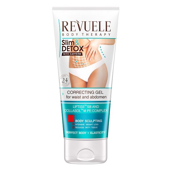 Revuele Slim&Detox Correcting Gel Waist&Abdomen Crema fermitatea talie si abdomen 200ml